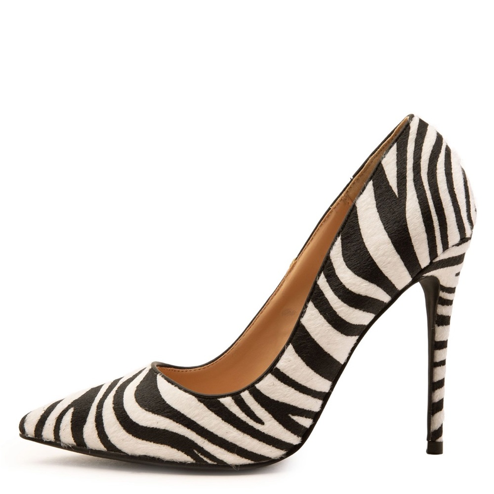 Liliana zebra heels